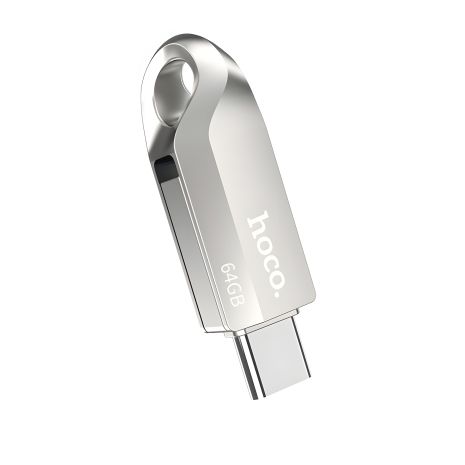 Hoco UD8 64GB Smart Type-C USB 3.0 серебристый накопитель