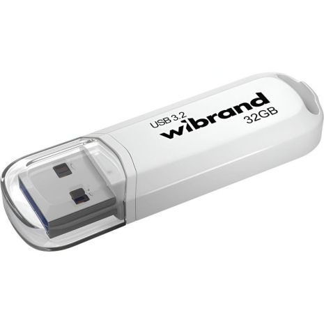 Флеш накопичувач USB Wibrand Marten, USB 3.2 Gen1, 32GB, White