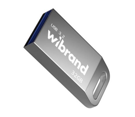 USB Флеш Wibrand Ant, 32GB, Silver, USB 3.2 Gen1