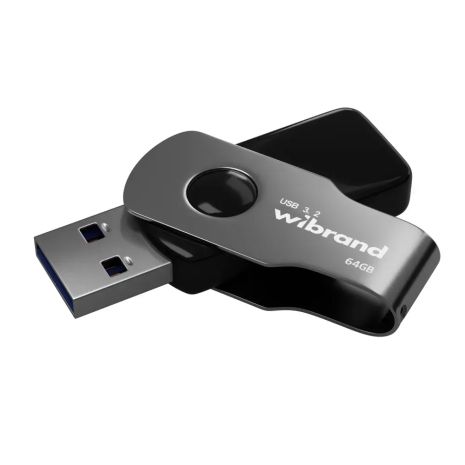 USB 3.2 Gen1 Lizard 64GB Black Wibrand Флеш-накопитель