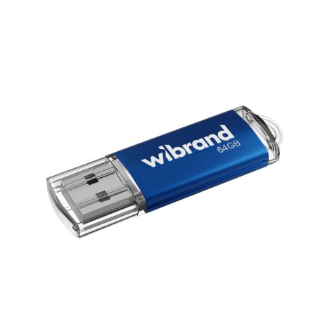 Wibrand Cougar, USB Накопичувач, 64GB, USB 2.0, Blue