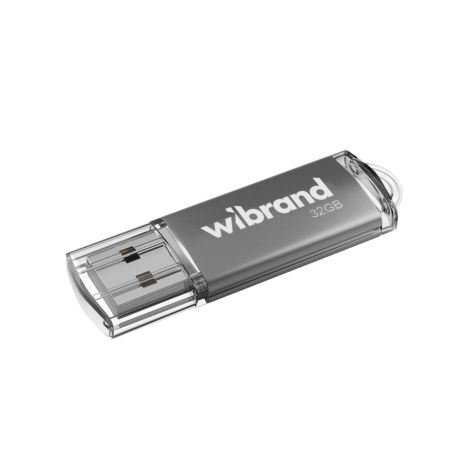 Wibrand Cougar, USB Флеш-накопичувач, 32GB, USB 2.0, Silver