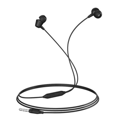 Навушники дротові Borofone BM20 чорні, 3.5mm, 1.2m