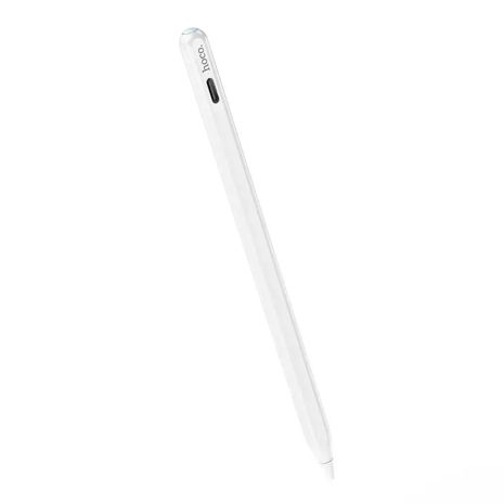 HOCO GM112 стилус Intelligent з цифровим дисплеєм, 130mAh, антивтрачаючий, білий, 7h