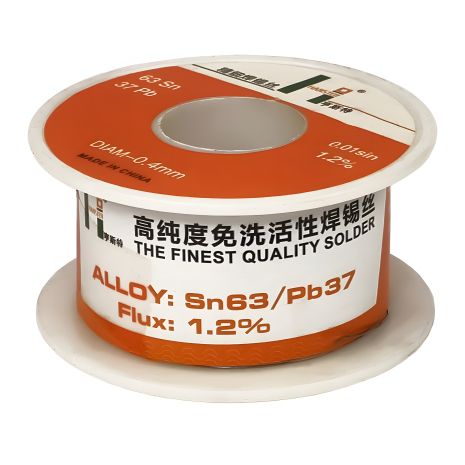 Пайка оловом Hanster HST 25 (0,4 мм, Sn 63%, Pb 37%)