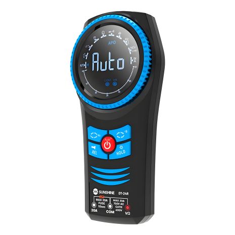 Sunshine DT-24R цифровой мультиметр / АВТО режим / NCV / Hold / ток до 20A