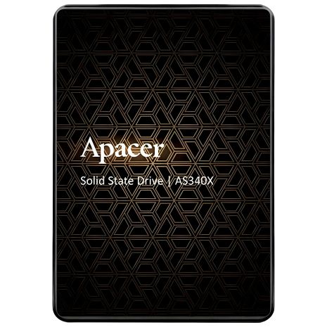 Apacer AS340X SSD 120GB 2.5" 7mm SATAIII 3D NAND Read/Write: 550/520 MB/sec
