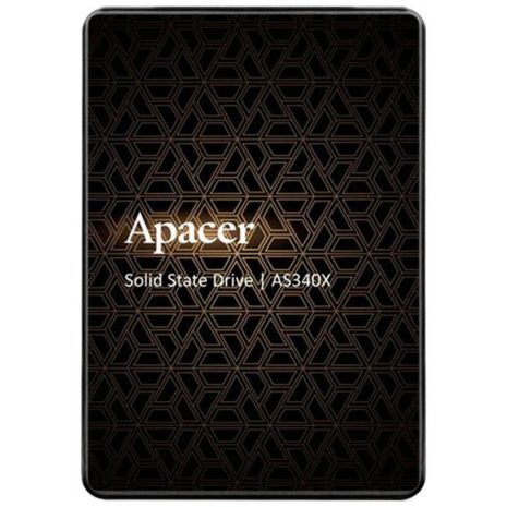 Apacer AS340X SSD 120GB 2.5" 7mm SATAIII 3D NAND Read/Write: 550/520 MB/sec