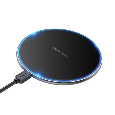 Зарядное устройство Borofone BQ3 Pro 15W беспроводное черное