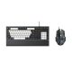Клавіатура й миша XO KB-06 Mechanical Mixed Color Luminous, білий мікс
