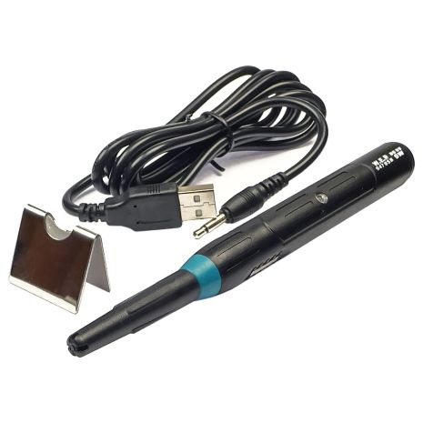 Портативный паяльник WEP 947 USB с подставкой (питание от USB 5V, 9W, t 500 гр C) Портативный паяльник WEP 947 USB с подставкой (питание от USB 5V, 9W, t 500 гр C)
