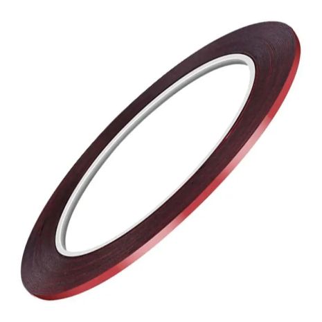 Скотч двухсторонний Amaoe DST023 клейкая лента тонкая на PE основе 10м / толщина 0.23мм / 2мм