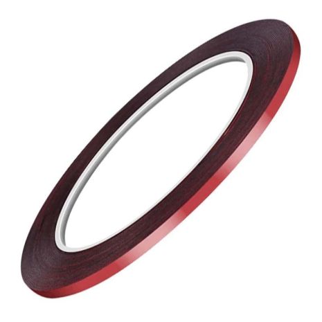 Клейкая тонкая лента на PE основе 10м / 0.23мм / 3мм Amaoe DST023 скотч двухсторонний