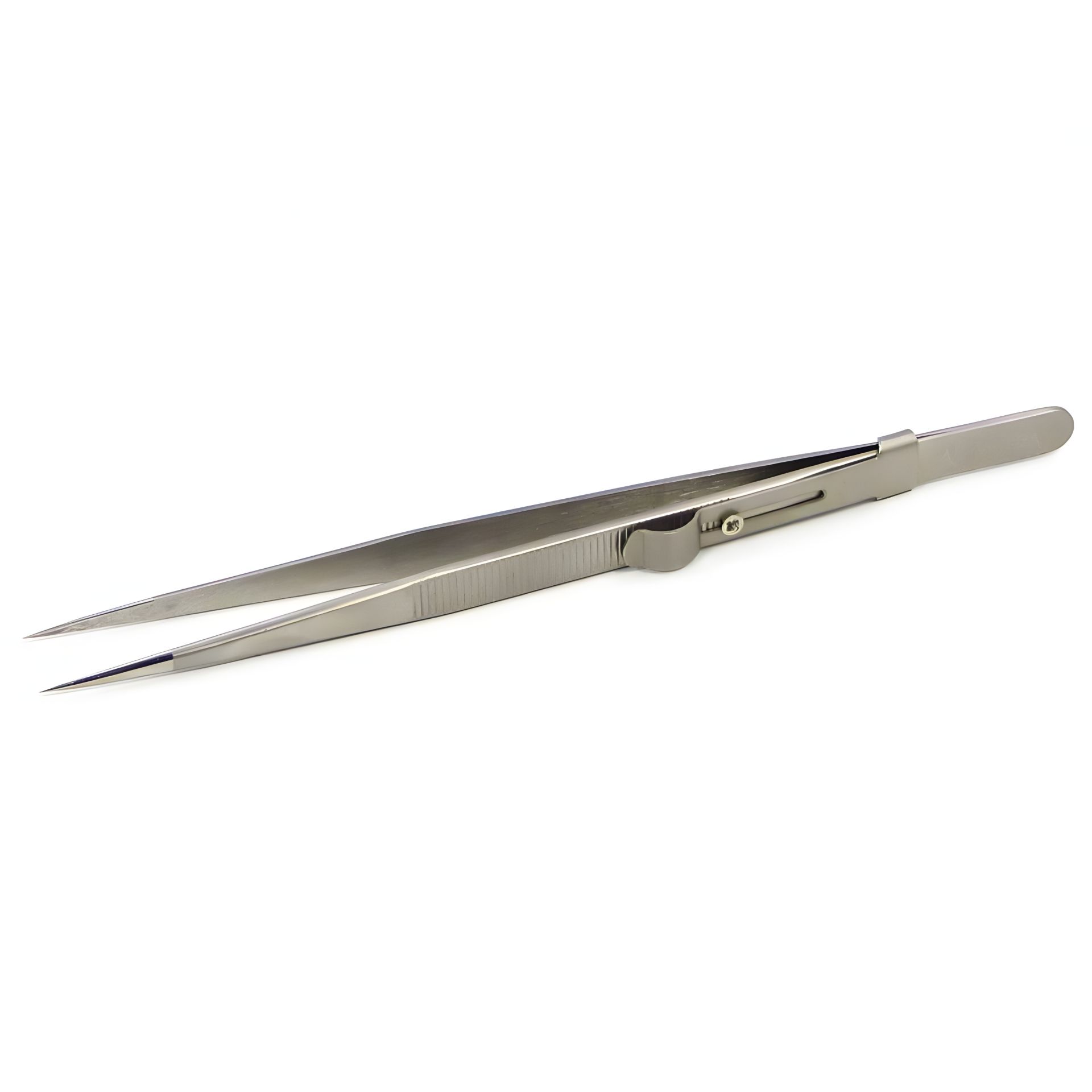 Пинцет с фиксатором Aida V-16A / V-16K, прямой Пинцет с фиксатором Aida V-16A / V-16K, прямой