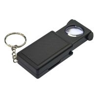 Карманная лупа N0.9584, с LED подсветкой, увеличение кратности 45X, d=21 мм