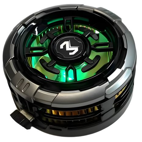 Мобильный кулер охладитель MEMO CX08 Pro 18Вт с магнитным и клипсовым креплением для смартфона