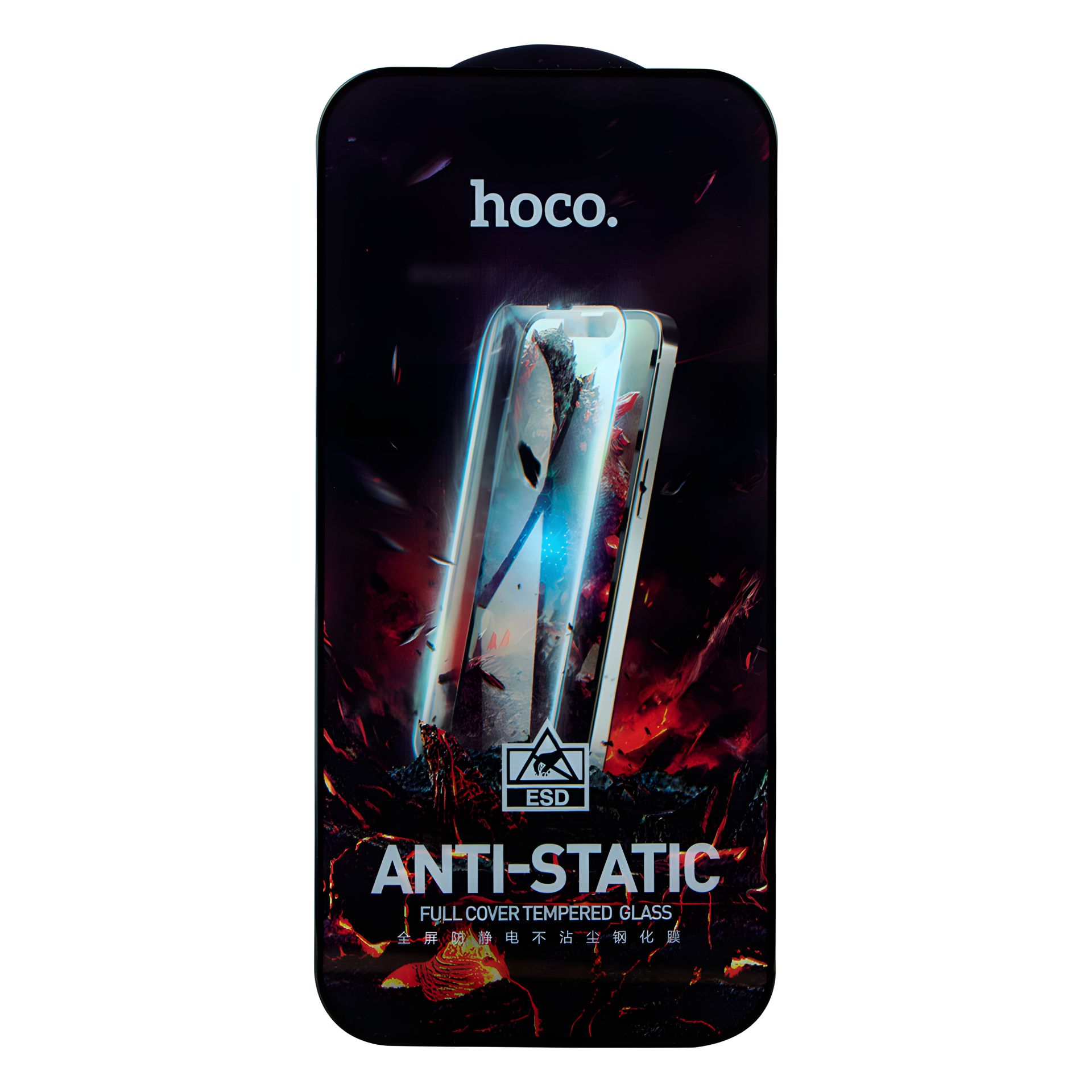 Hoco G10 HD Anti-static защитное стекло для Apple Iphone 14 Pro Черный, 25 шт Hoco G10 HD Anti-static защитное стекло для Apple Iphone 14 Pro Черный, 25 шт
