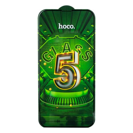 Hoco G12 5D защитное стекло для Apple Iphone 13 Pro Max/14 Plus Черный, 25 шт