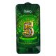 Hoco G12 5D защитное стекло для Apple Iphone 14 Pro Черный, 25 шт