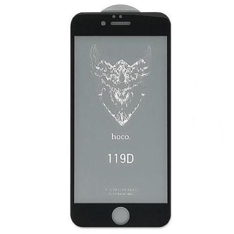 Защитное стекло HOCO DG1 (119D) для iPhone 6 в упаковке, черный