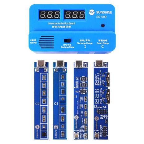 Sunshine SS-909 активатор аккумуляторов для iPhone 6 - 15 Pro Max / iPad / Android Sunshine SS-909 активатор аккумуляторов для iPhone 6 - 15 Pro Max / iPad / Android