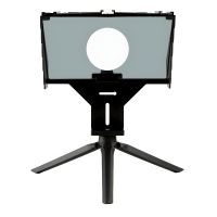 Pro Teleprompter for Phones and Cameras with Remote, Black
