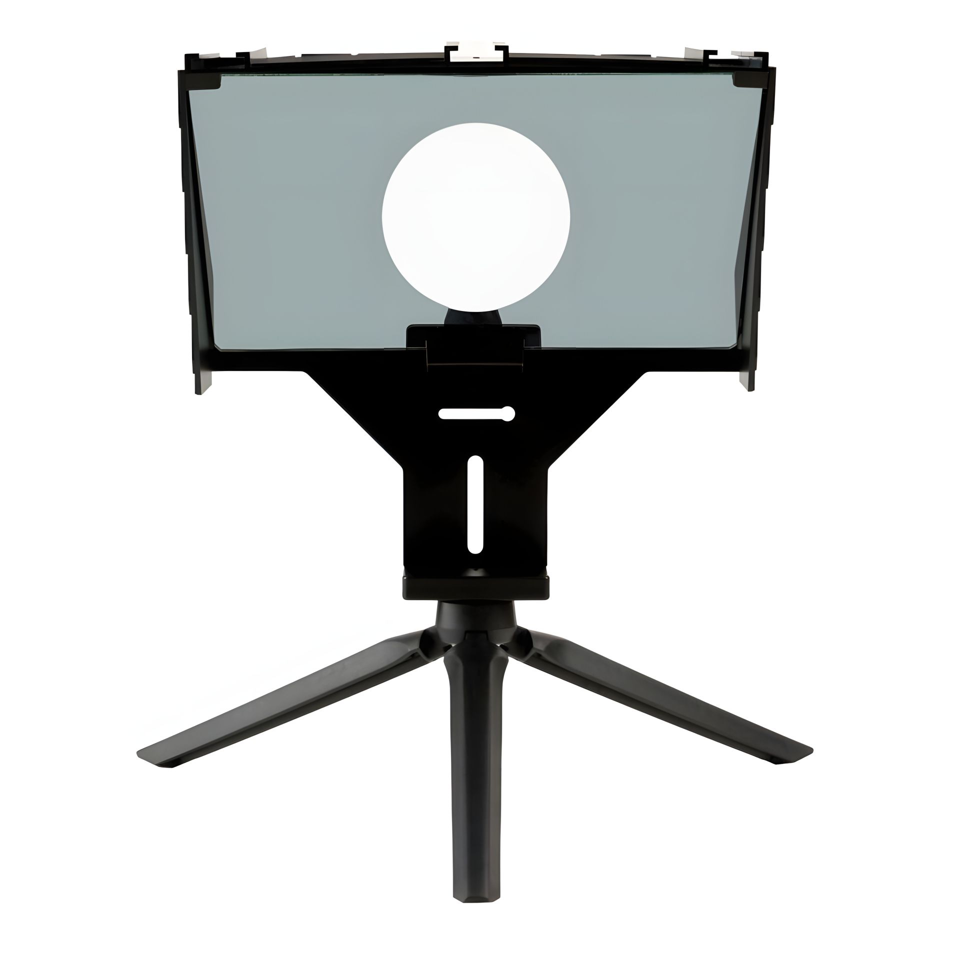 Pro Teleprompter for Phones and Cameras with Remote, Black Pro Teleprompter for Phones and Cameras with Remote, Black