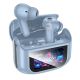 Бездротові навушники HOCO Sandy EQ21, true wireless, ANC, ENC, noise reduction, touch screen, BT headset, BT5.4, 40mAh, 400mAh, blue