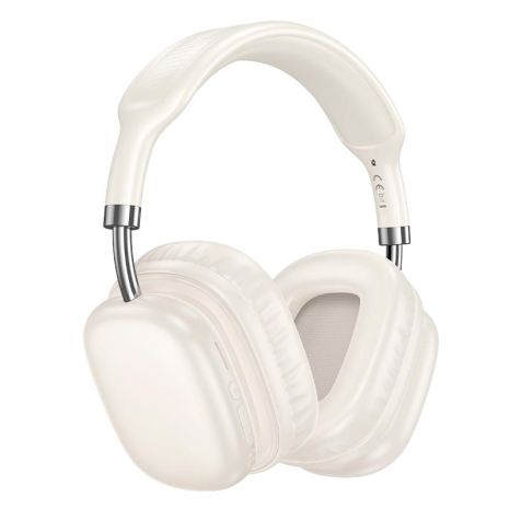 Навушники накладні HOCO W52 Wonderful, BT5.4, AUX, TF, 400mAh, 46h, Milky white