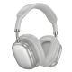 Наушники HOCO W52 Wonderful, BT headphones, BT5.4, AUX, TF, 400mAh, 46h, срібло