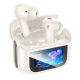 Наушники HOCO EQ21 Sandy true wireless ANC+ENC noise reduction touch screen BT headset |BT5.4, 40/40 белые