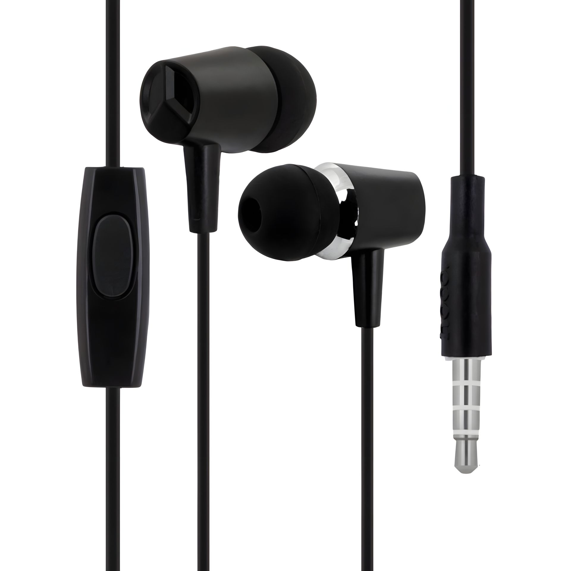 Чёрные наушники Hoco M34 с микрофоном Чёрные наушники Hoco M34 с микрофоном