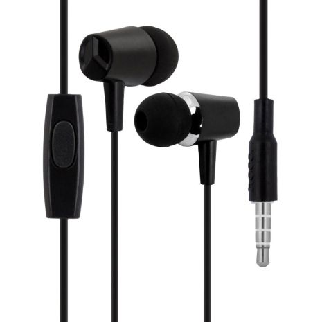 Навушники Hoco M34 дротові, з мікрофоном, 3.5mm, 1.2m, Чорний