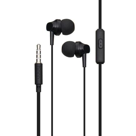 Навушники дротові Hoco M14 вакуумні, 3.5mm, 1.2m, Чорні