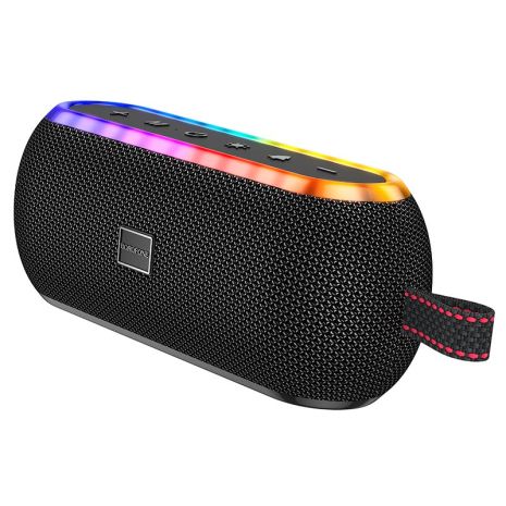 Borofone BR46 Delight Sports BT Speaker, BT5.4, TF, USB, AUX, FM, TWS, 2400mAh, 4h, black Borofone BR46 Delight Sports BT Speaker, BT5.4, TF, USB, AUX, FM, TWS, 2400mAh, 4h, black