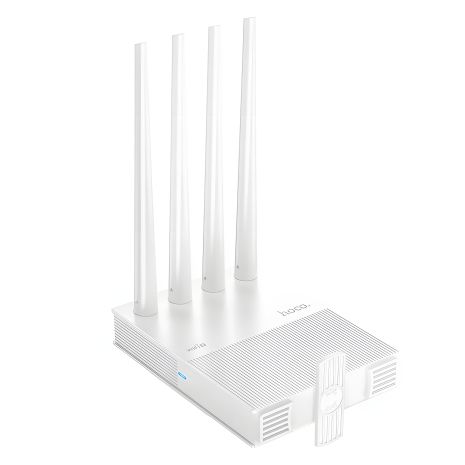 Маршрутизатор (роутер) HOCO HI31 WiFi5 белый Маршрутизатор (роутер) HOCO HI31 WiFi5 белый