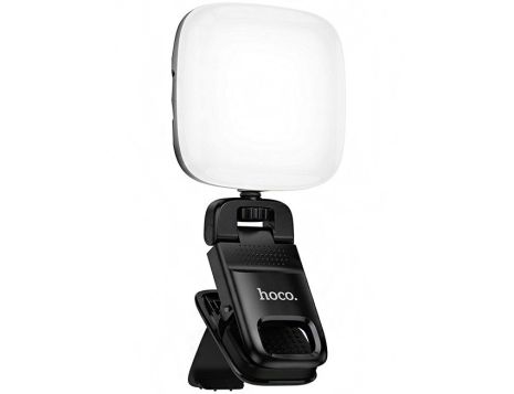 Портативна відеозйомна LED лампа Hoco K29, 2700-6500K, 300mAh, 2-5h, black
