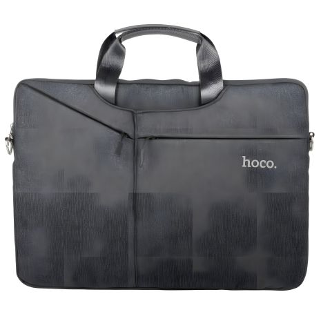Удобная сумка для ноутбука Hoco GT4 Delight series 15,6" серый космос Удобная сумка для ноутбука Hoco GT4 Delight series 15,6" серый космос
