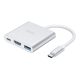 Hoco HB14 Type-C to USB 3.0+HDMI+PD Multi-Adapter Hub (Silver) Hoco HB14 Type-C to USB 3.0+HDMI+PD Multi-Adapter Hub (Silver)