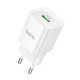 Сетевое Зарядное Устройство Hoco C145A 1USB QC 18W Белый
