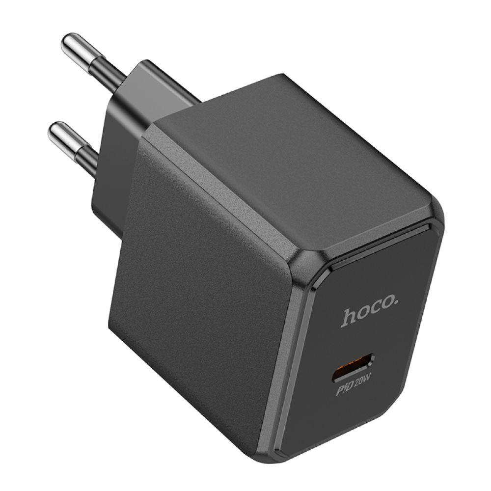 Сетевое зарядное устройство Hoco CS13A Type-C 20W черное Сетевое зарядное устройство Hoco CS13A Type-C 20W черное