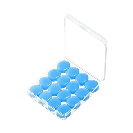 Силиконовые беруши BSCB16C мягкие принимающие форму комплект 16шт в кейсе blue Силиконовые беруши BSCB16C мягкие принимающие форму комплект 16шт в кейсе blue