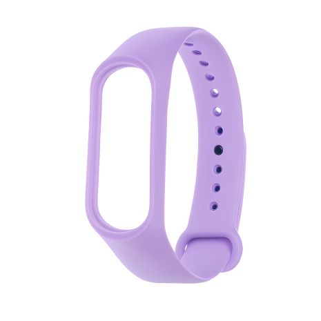 Силиконовый ремешок для Xiaomi Mi Band 3/4, №23 Лавандовый