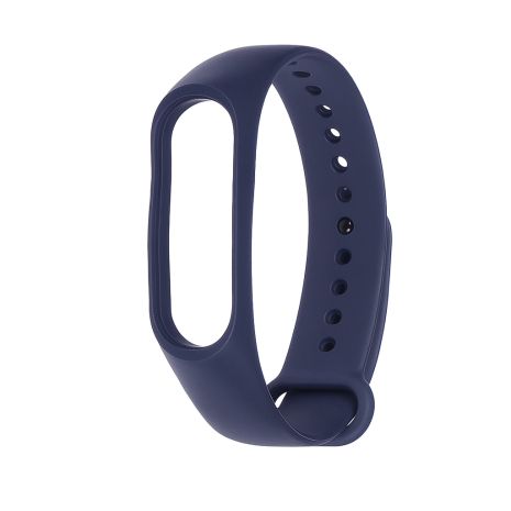 Ремешок силиконовый для Xiaomi Mi Band 3/ 4 № 13 сапфировый