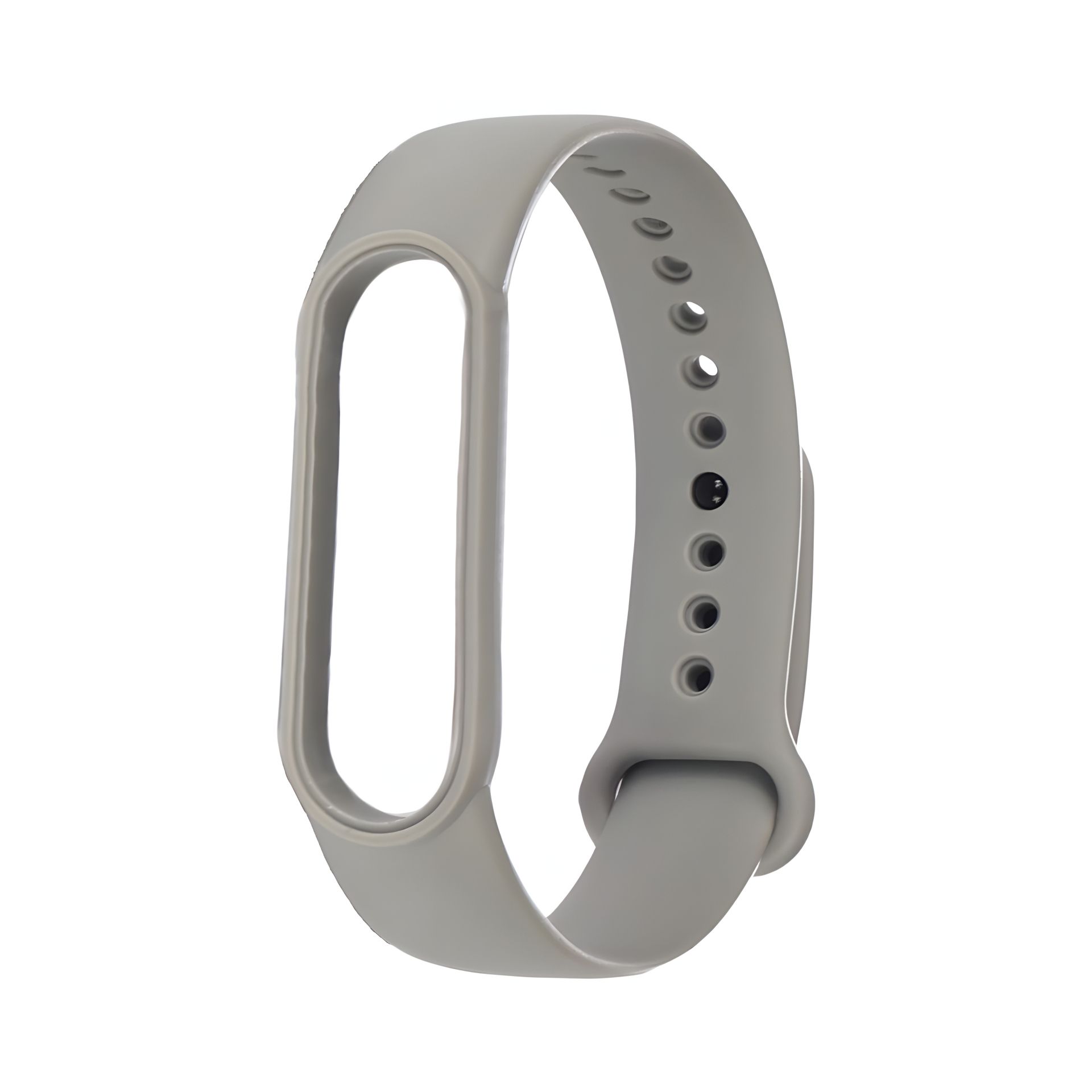 Ремінець для Xiaomi Mi Band 5, 6 силіконовий, колір №10, сірий Ремінець для Xiaomi Mi Band 5, 6 силіконовий, колір №10, сірий