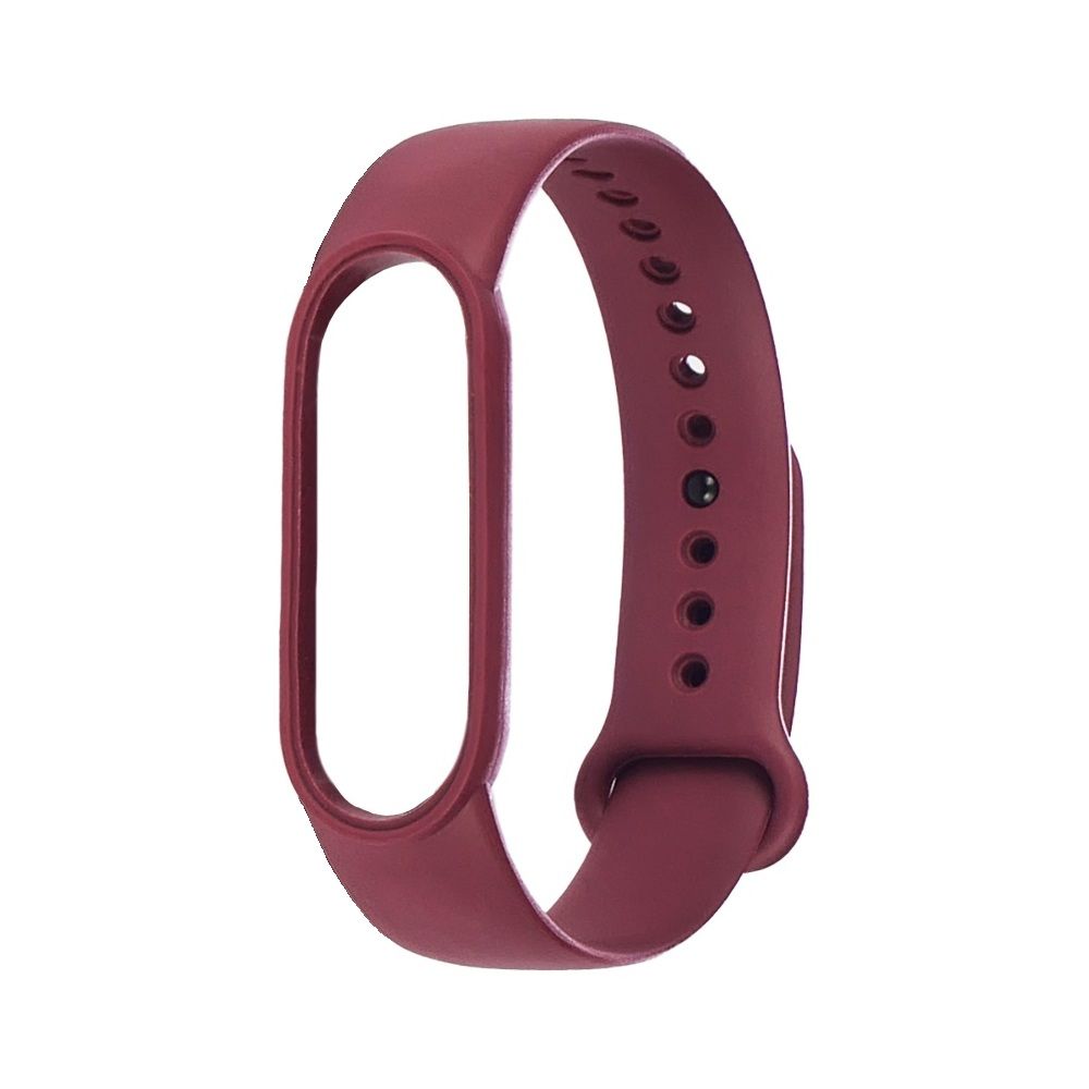 Силіконовий ремінець для Xiaomi Mi Band 5, 6, колір № 06, бронзово-фіолетовий Силіконовий ремінець для Xiaomi Mi Band 5, 6, колір № 06, бронзово-фіолетовий