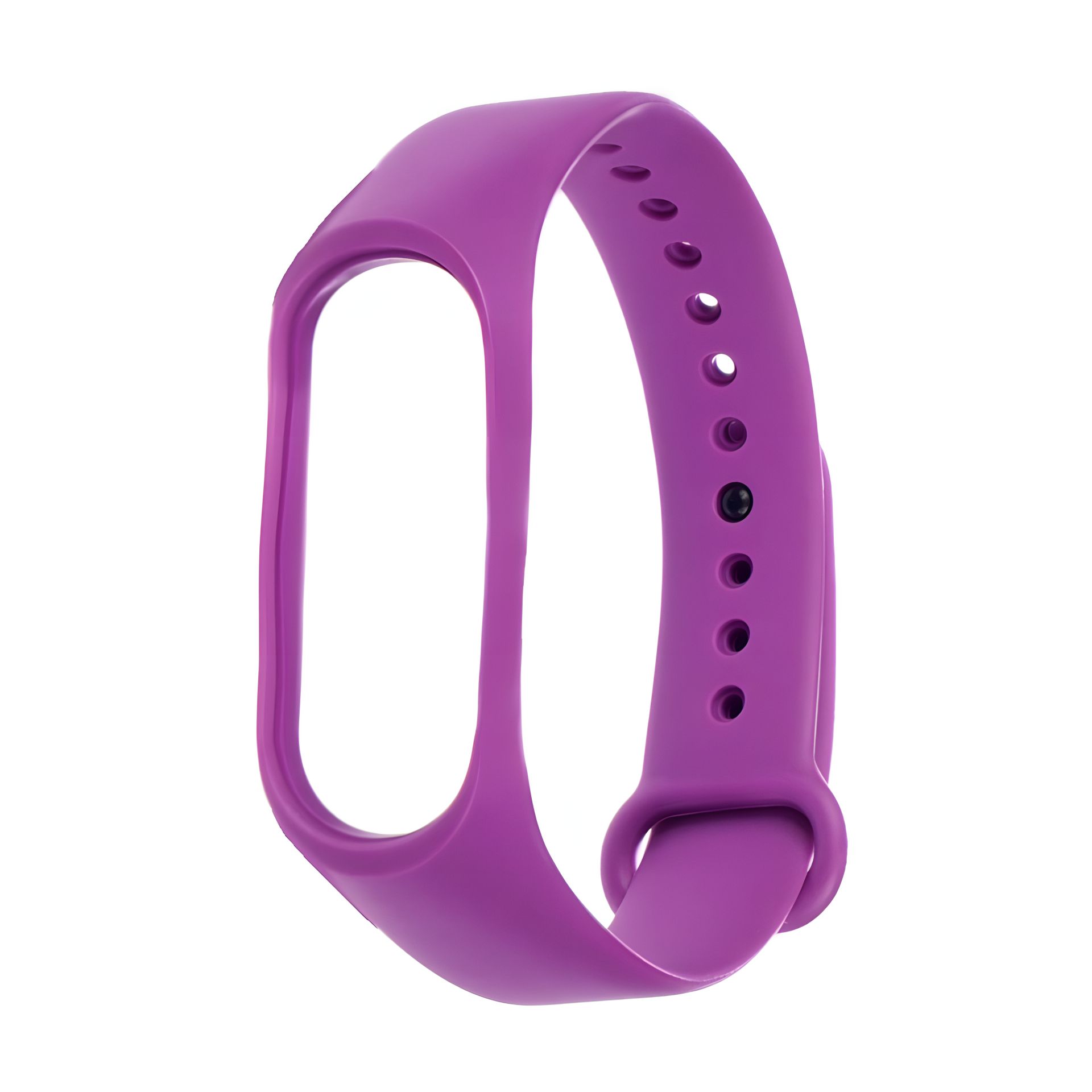 Силіконовий ремінець для Xiaomi Mi Band 3, 4, № 20, темно-фіолетовий Силіконовий ремінець для Xiaomi Mi Band 3, 4, № 20, темно-фіолетовий