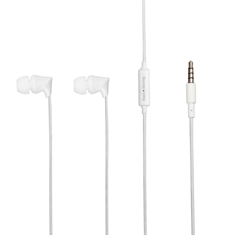 Наушники KONI strong with mic KS-341 white