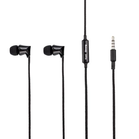 Наушники KONI strong с микрофоном (KS-341 черные)