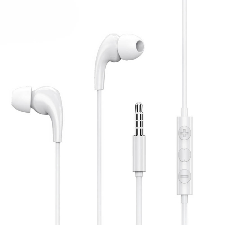 Наушники REMAX Music Call Wired RW-108 white Наушники REMAX Music Call Wired RW-108 white